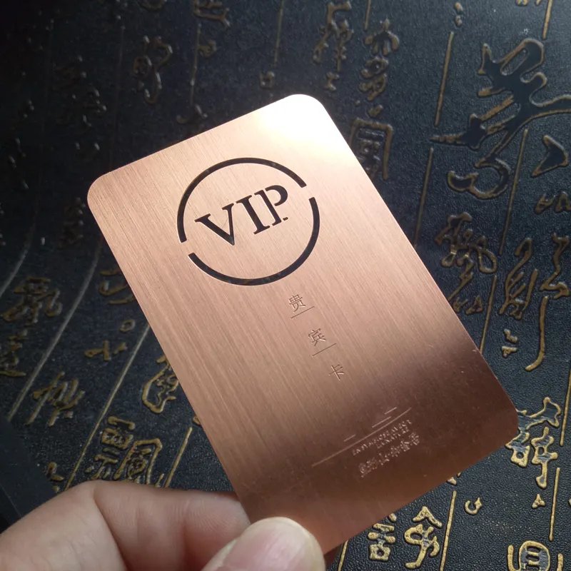 Programmable metal stainless steel Business Cards RFID Smart 213 215 NT AG 216 Wooden Hotel Key Card