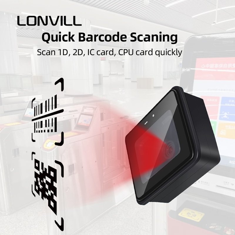 Outdoor Other Access Control Products Access Control Card Readers Barrier Gate Barcode Scanner Module