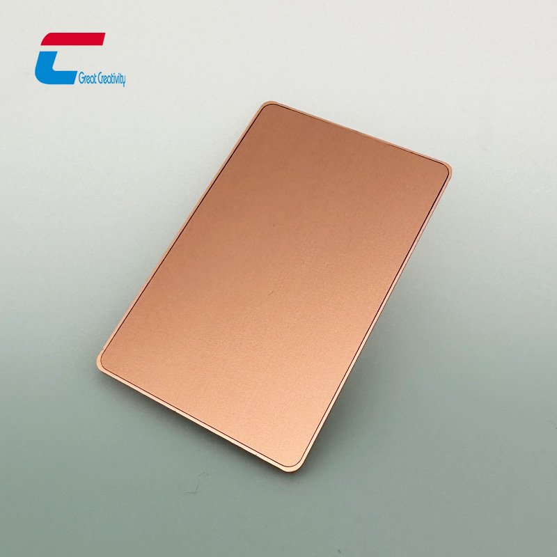 Factory Metal NFC Business Card Printable NTAG 213 NTAG 216 NFC Hybrid Metal Card