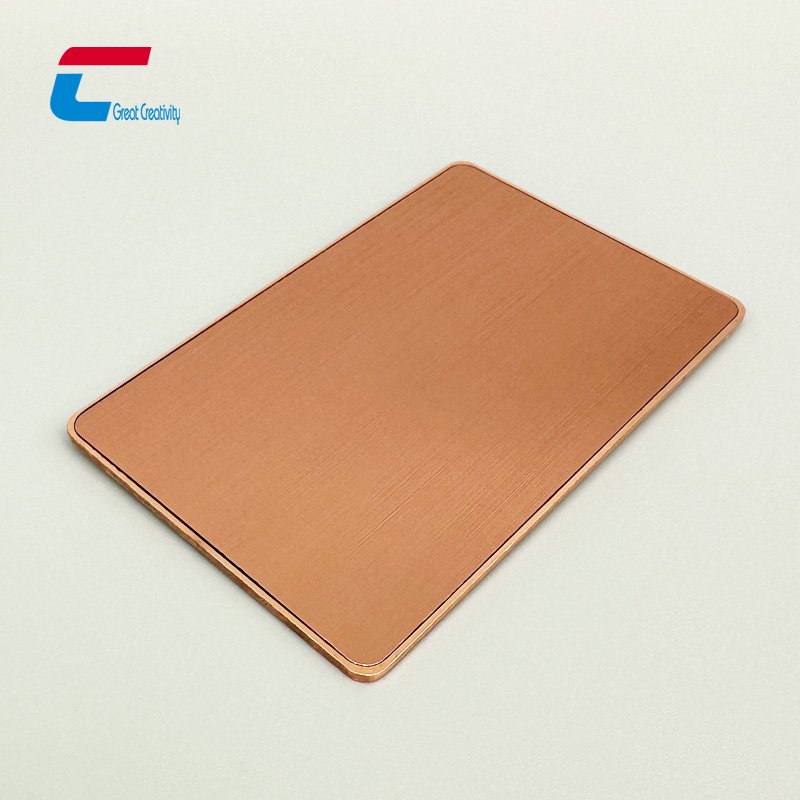 Factory Metal NFC Business Card Printable NTAG 213 NTAG 216 NFC Hybrid Metal Card