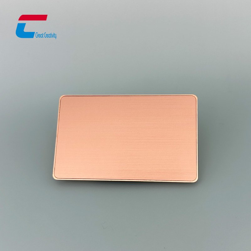 Factory Metal NFC Business Card Printable NTAG 213 NTAG 216 NFC Hybrid Metal Card