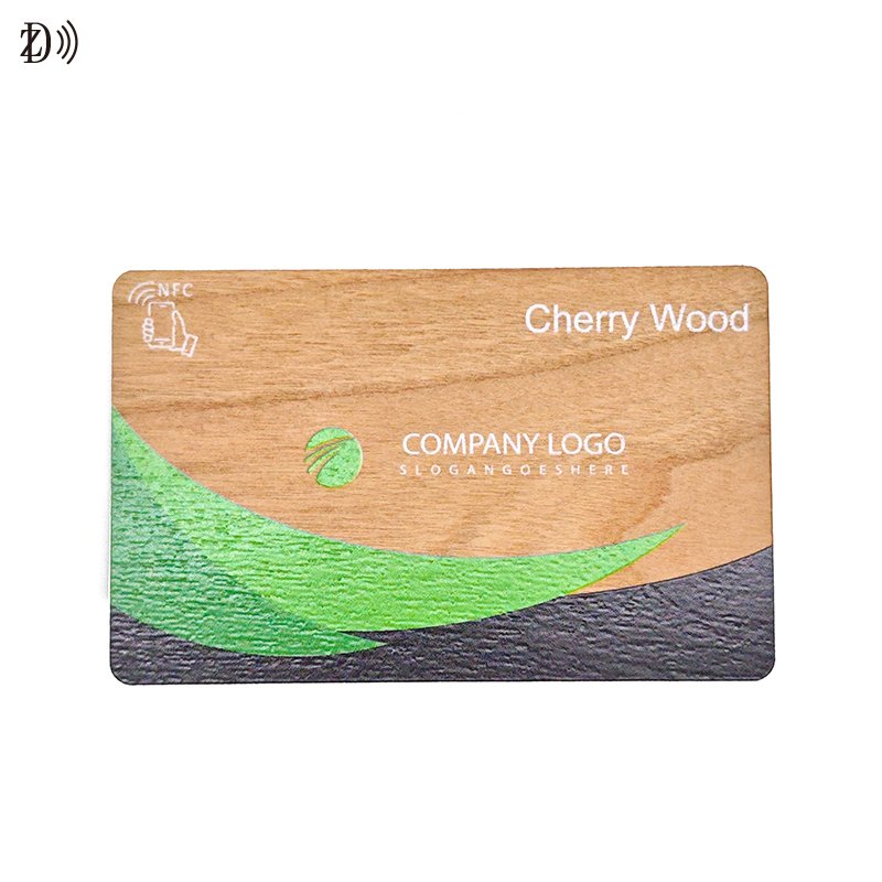 Customized Wholesale 13.56MHz RFID Wood Key Card MIFARE Classie 1k Key Cards for Hotel
