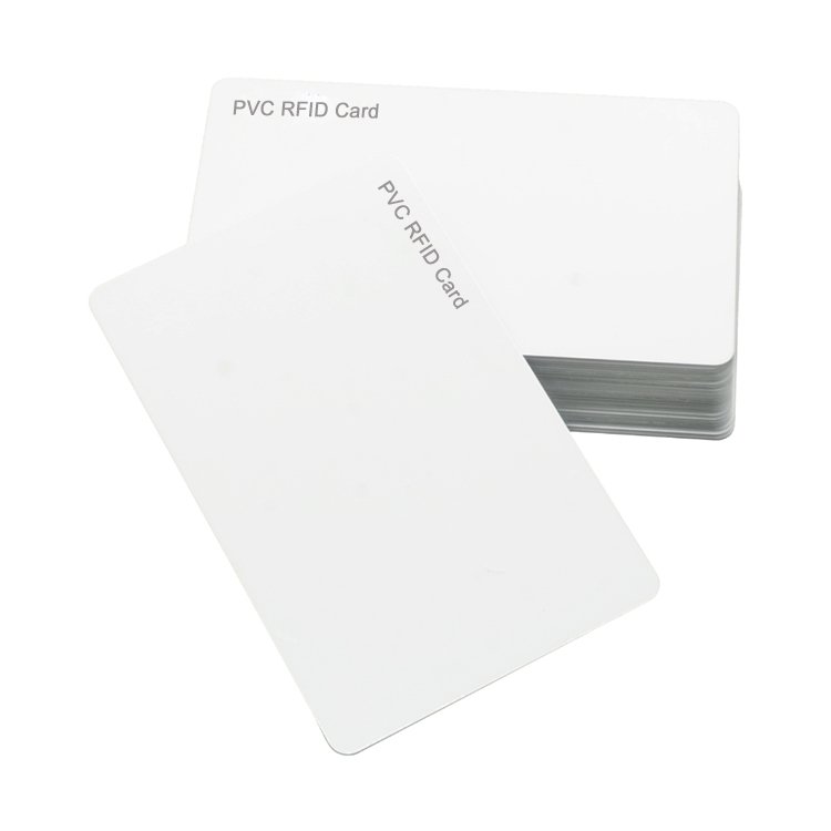 Blank 13.56mhz Mifare S50 ev1 smart chip rfid white cards for access control management