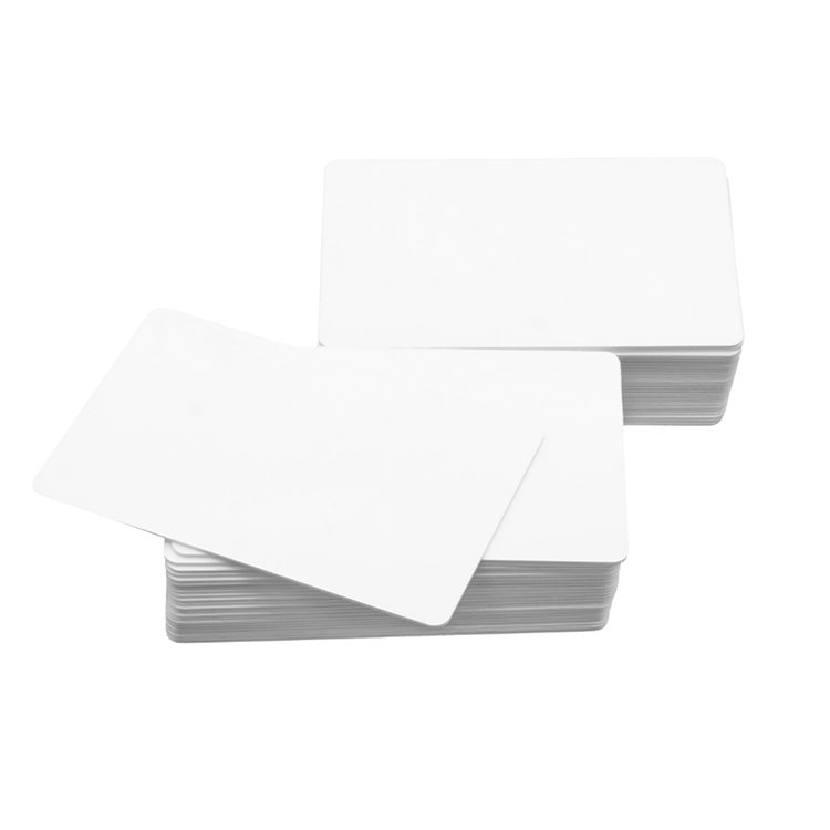 Blank 13.56mhz Mifare S50 ev1 smart chip rfid white cards for access control management