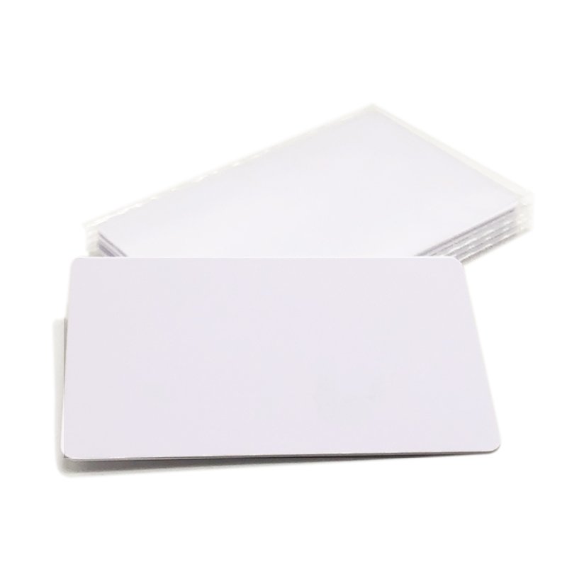 Blank 13.56mhz Mifare S50 ev1 smart chip rfid white cards for access control management