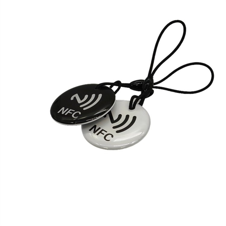 Durable Diameter 30mm Nfc Chip Crystal Gel Drop Card n-tag213 Touch Social Media Phone