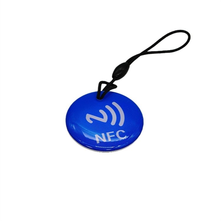 Durable Diameter 30mm Nfc Chip Crystal Gel Drop Card n-tag213 Touch Social Media Phone