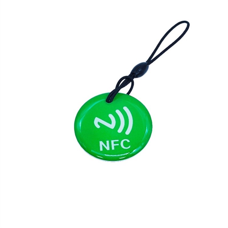 Durable Diameter 30mm Nfc Chip Crystal Gel Drop Card n-tag213 Touch Social Media Phone