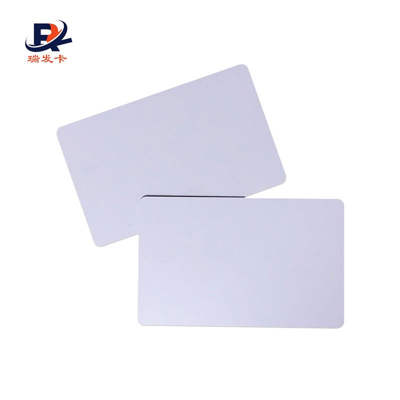 High Quality White Plastic Printable Inkjet Lamination Blank Thermal PVC Card Available