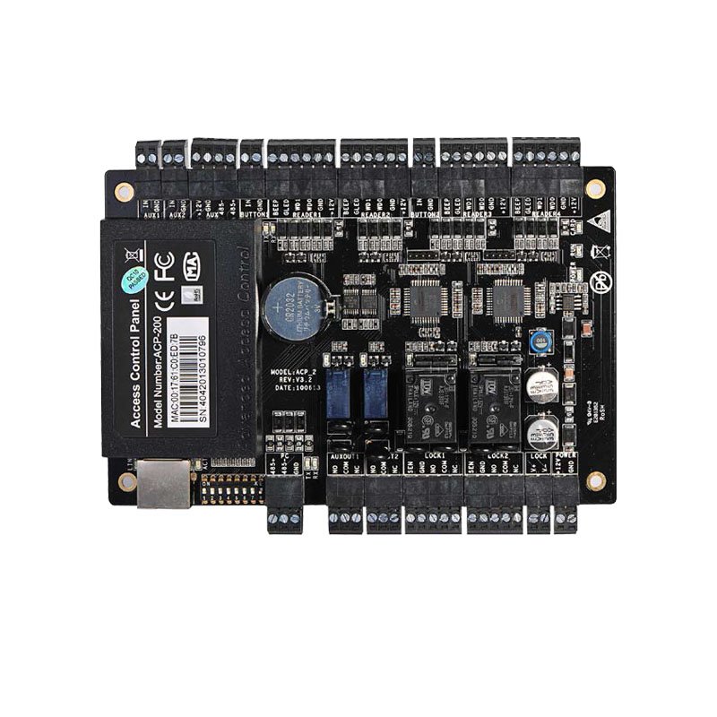ZK C3-100 C3-200 C3-400 IP-based 1 2 4 Door Access Control Panel Access Controller Board System with Free Software SDK