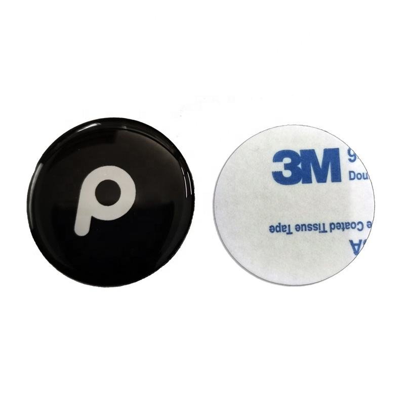 NFC sticker social media phone case Tag Waterproof Epoxy NFC Sticker for Sharing Contact information