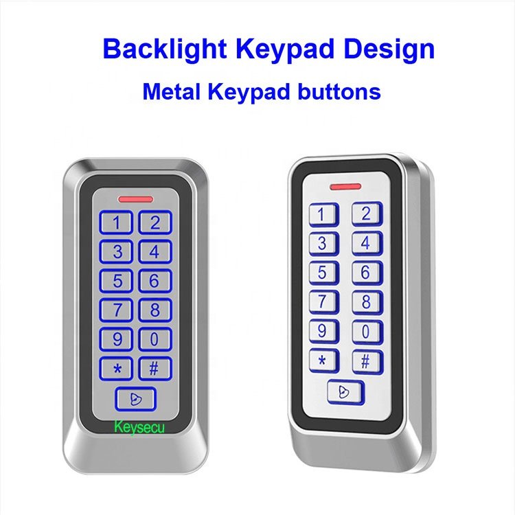 Waterproof Outdoor Security Door Lock Smart Proximity RFID Card Access Control Keypad