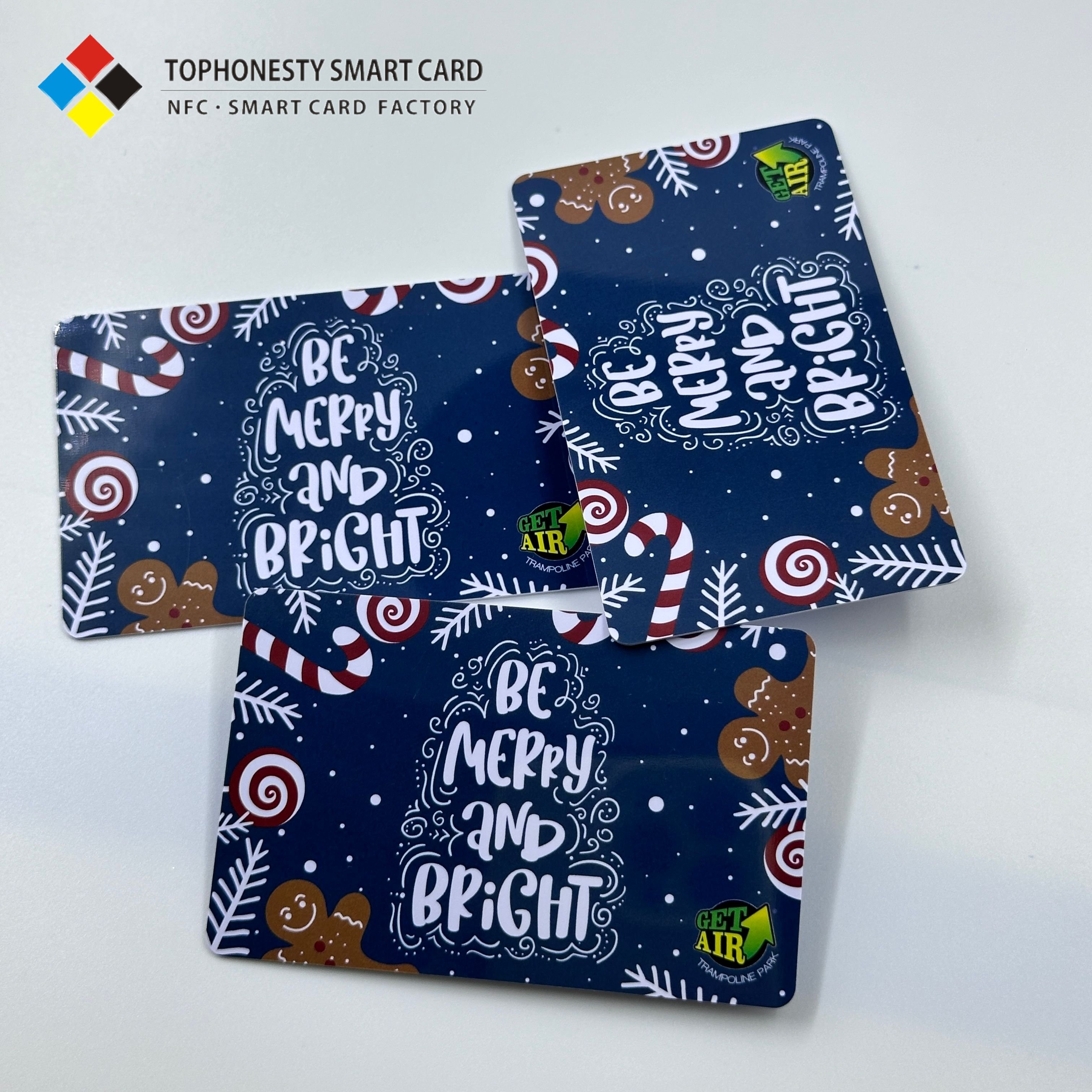 Custom PETG PVC NFC Card NTAG 213/NTAG 215/NTAG 216 Printable RFID Smart Chip Card