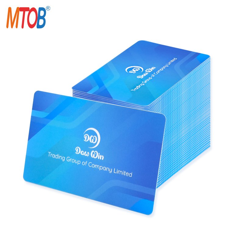 CR80 Size Full Color Print Personalized RFID Card Glossy MIFARE 1K RFID Card Access Control Card