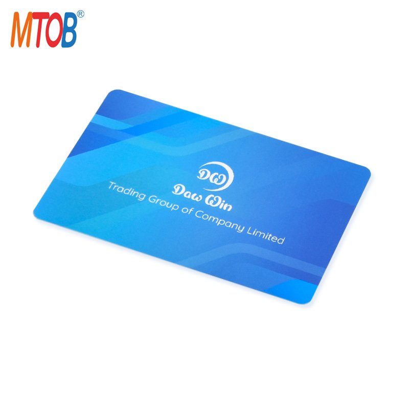 CR80 Size Full Color Print Personalized RFID Card Glossy MIFARE 1K RFID Card Access Control Card