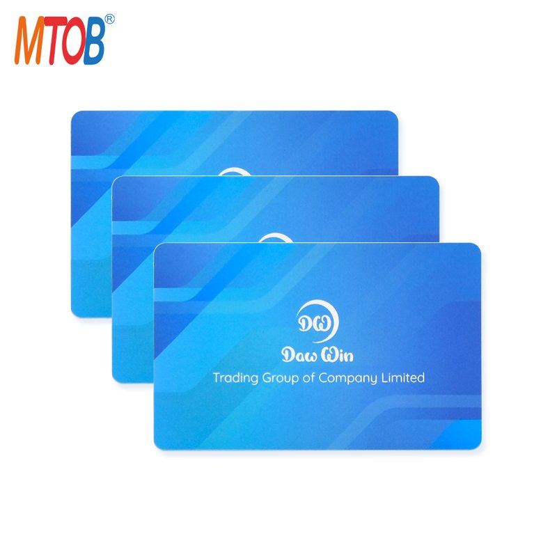 CR80 Size Full Color Print Personalized RFID Card Glossy MIFARE 1K RFID Card Access Control Card