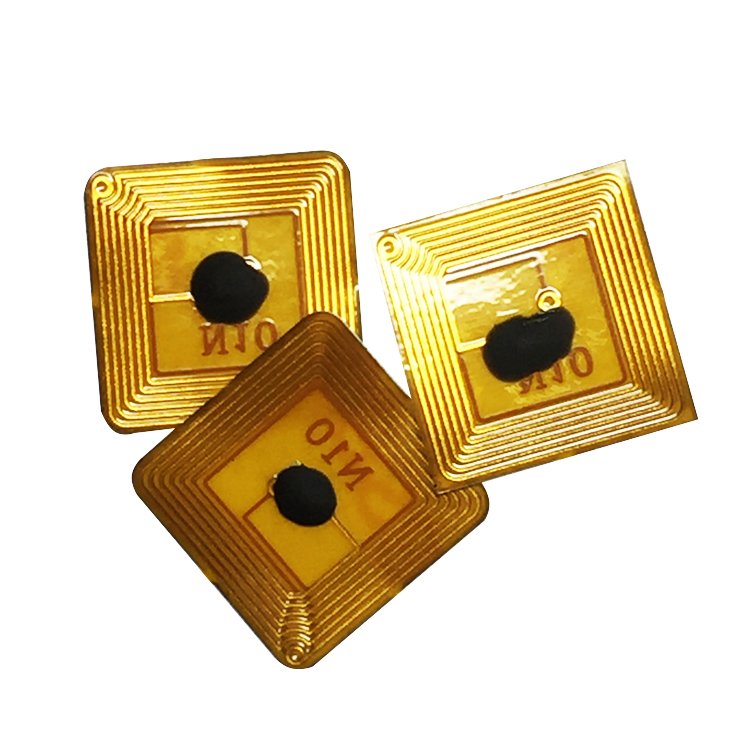 XRH waterproof 13.56MHz micro chip NFC tag high temperature sticker copper contactless label antenna ring FPC rfid jewelry tags