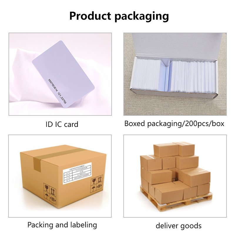 Factory custom frequency 125KHz chip TK4100 EM4200 EM4305 T5577 RFID Keyfob Keychain IC ID access card