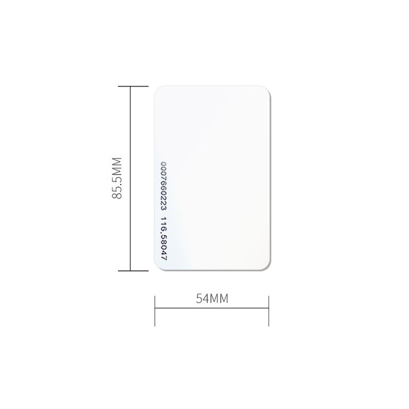 Factory custom frequency 125KHz chip TK4100 EM4200 EM4305 T5577 RFID Keyfob Keychain IC ID access card