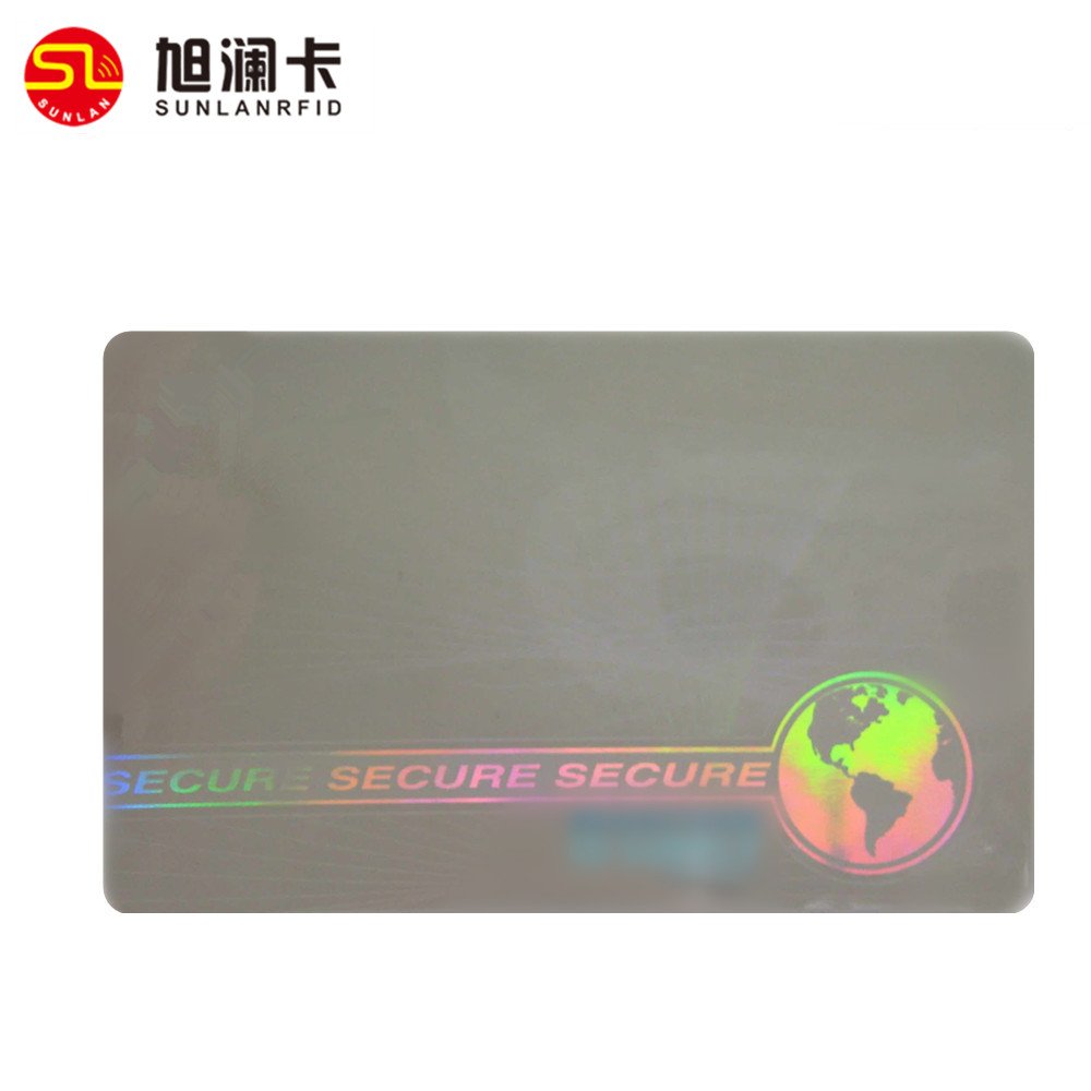 Custom Print personalized 125khz ISO14443A hologram printer overlay t5577 rfid holograid card with free sample