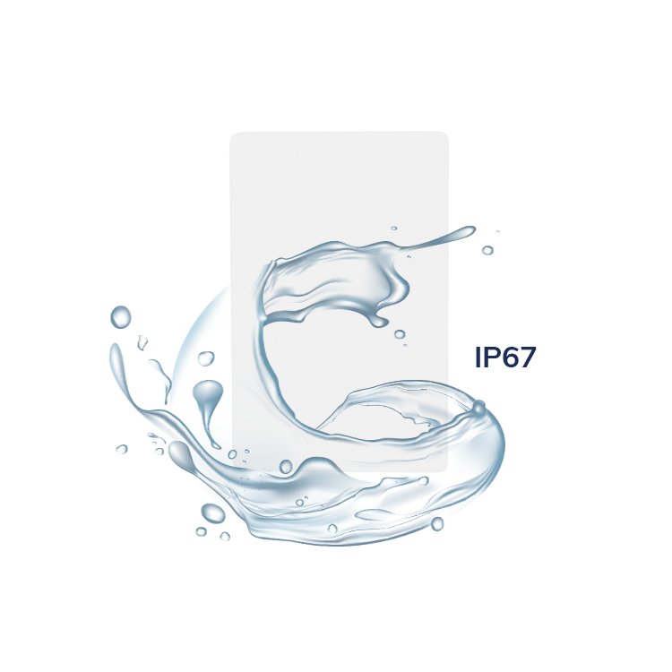 Ip67 Wireless Bluetooth 5.3 Programmable White Blank Customized Smart Nfc Business Access Control Card