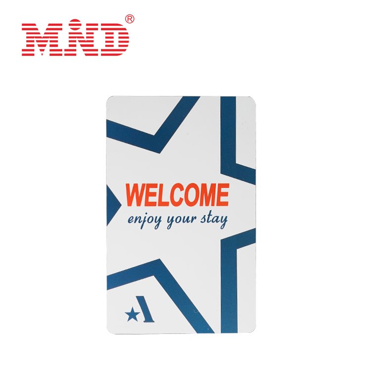 MIFARE Classic EV1 ISO14443A Hotel Key Card Personalized Logo Smart Key Card