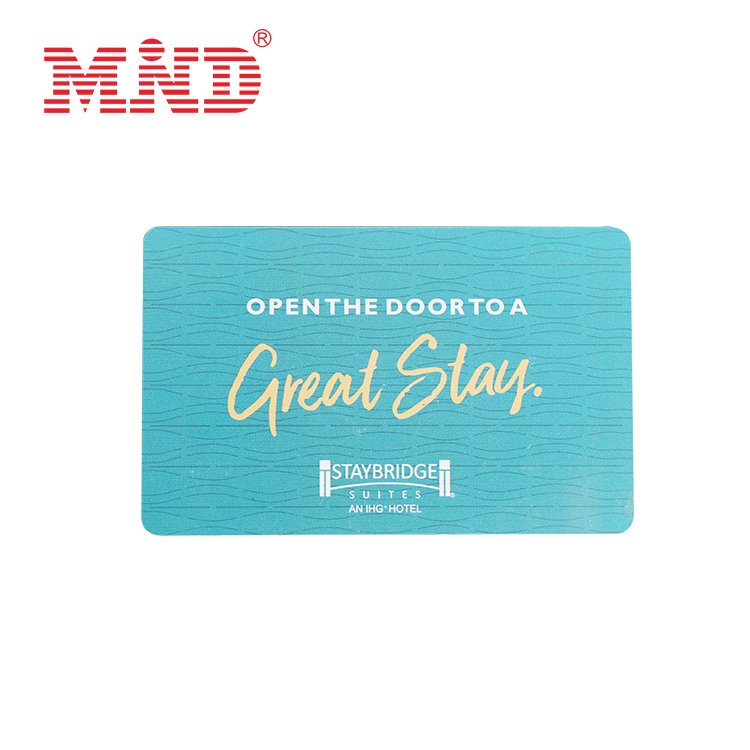 MIFARE Classic EV1 ISO14443A Hotel Key Card Personalized Logo Smart Key Card