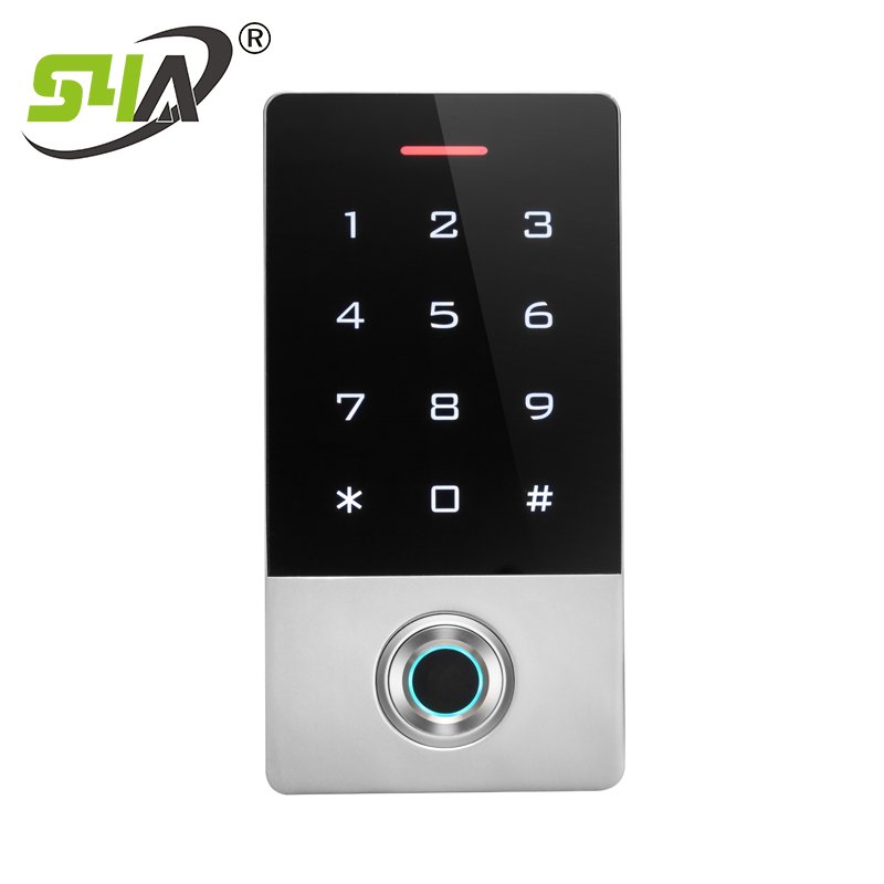 Tuya wifi biometrics fingerprint password Waterproof reader access control keypad rfid access control card reader outdoor use