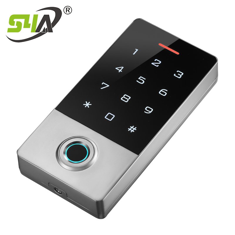 Tuya wifi biometrics fingerprint password Waterproof reader access control keypad rfid access control card reader outdoor use