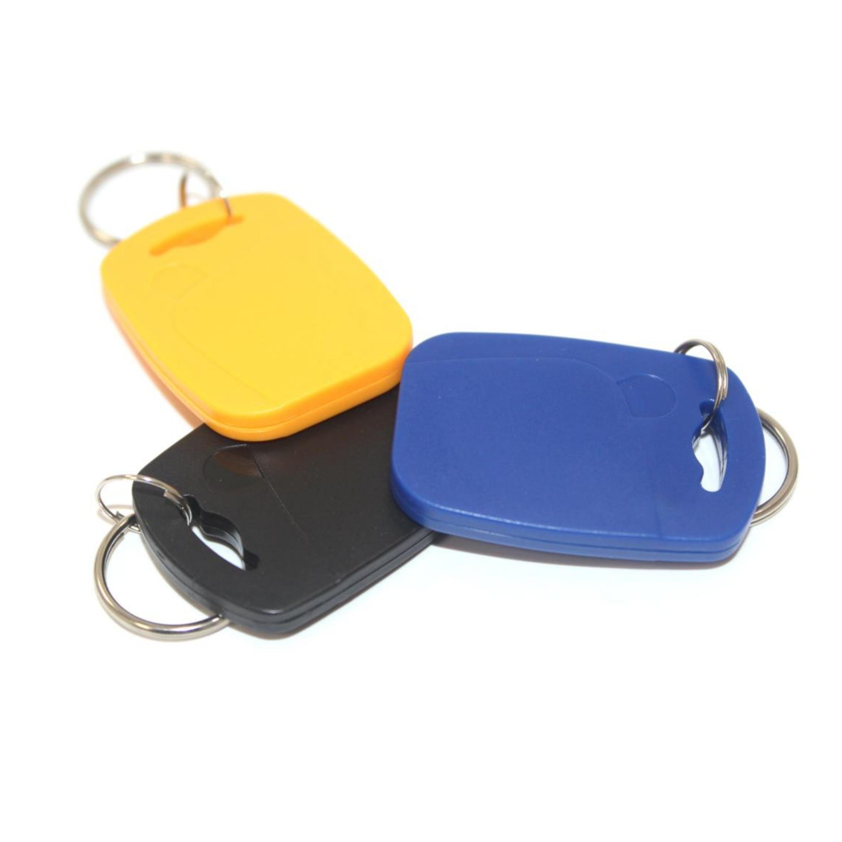 Waterproof ABS KeyFob Customized 13.56MHz 1K Smart NFC Card RFID Keychain Tag
