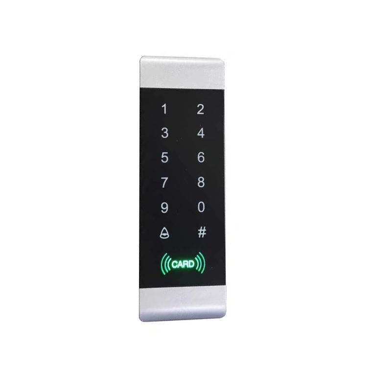 12v Touch screen Metal Rfid Card Password Standalone Access Control Keypad