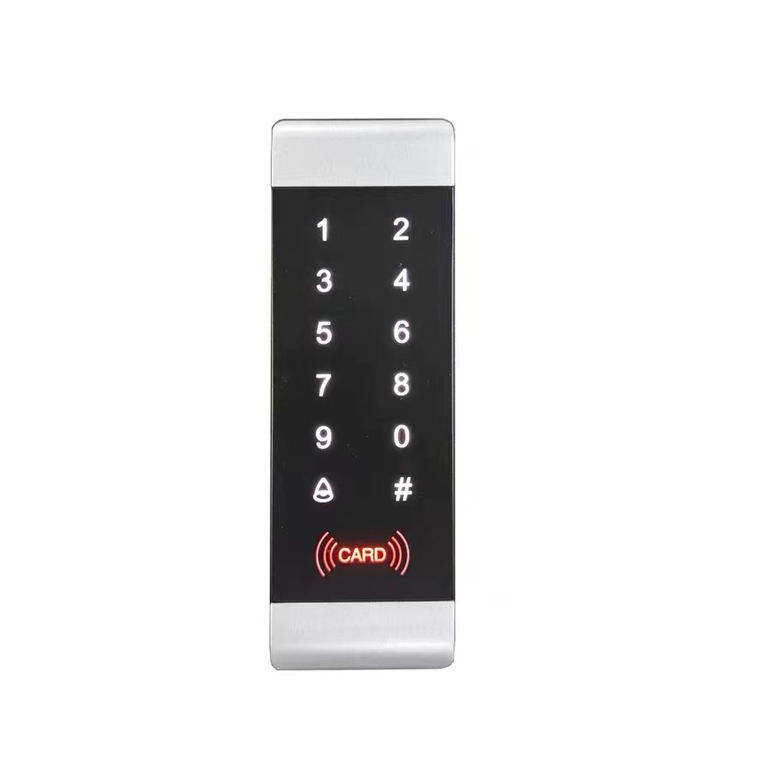 12v Touch screen Metal Rfid Card Password Standalone Access Control Keypad