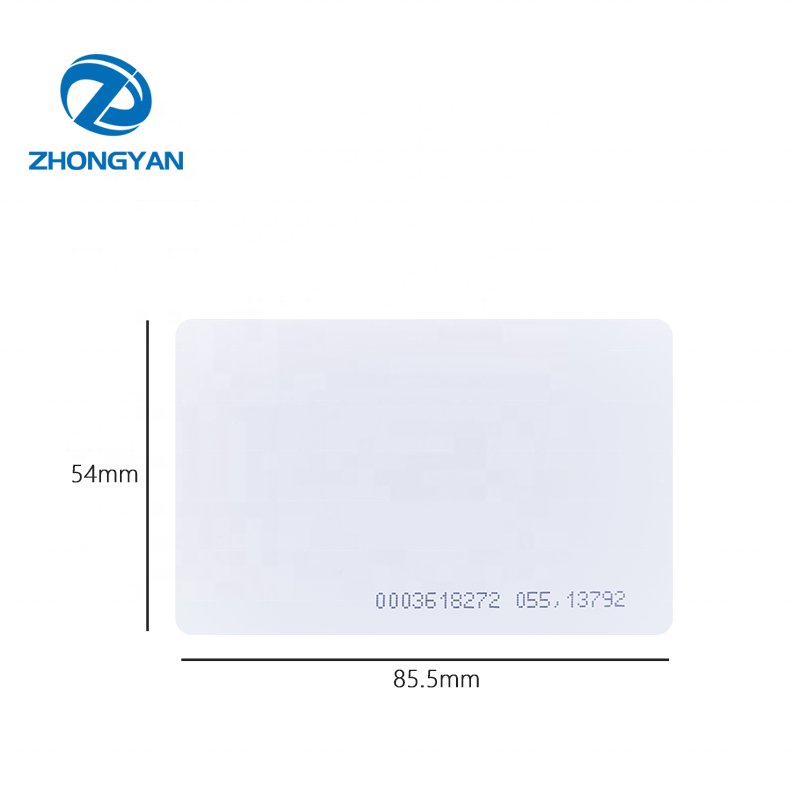 Blank ID Card Printable Access Control Card Contactless Proximity RFID 125khz TK4100 Chip Smart PVC Blank Card