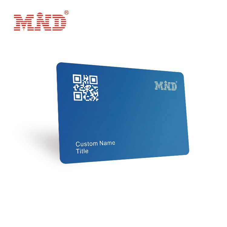 Custom Printing 13.56Mhz HF chip nfc business card for social event