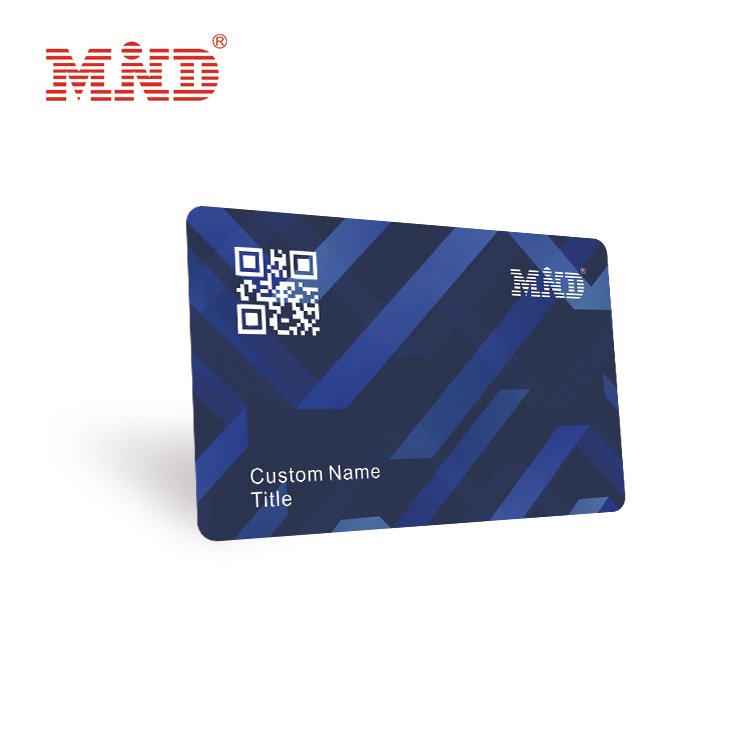 Custom Printing 13.56Mhz HF chip nfc business card for social event
