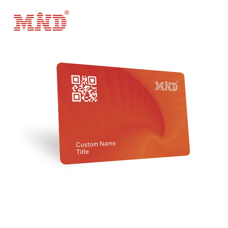 Custom Printing 13.56Mhz HF chip nfc business card for social event