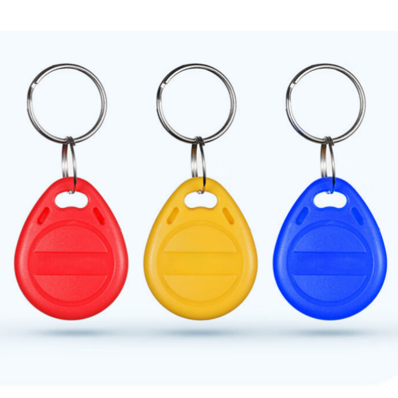 Contactless proximity 125khz/13.56mhz ID rfid keyfob rfid keychain key tags