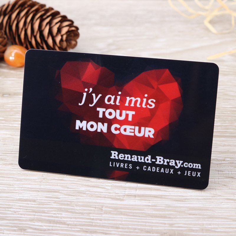 Customized Plastic PVC Gift Vip Loyalty Membership Card With Barcode And Qr Code 13.56Mhz