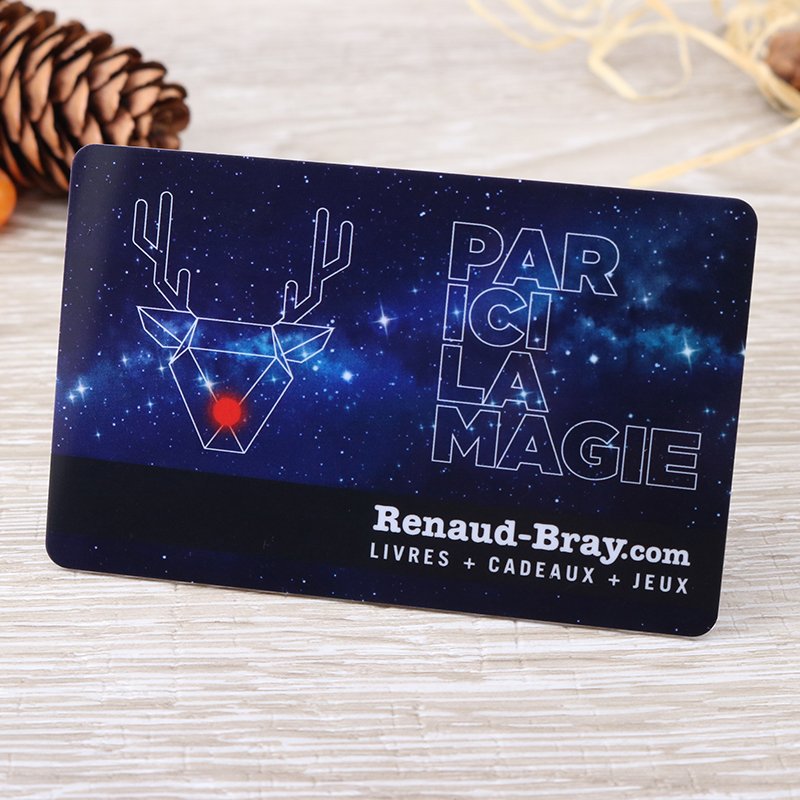 Customized Plastic PVC Gift Vip Loyalty Membership Card With Barcode And Qr Code 13.56Mhz