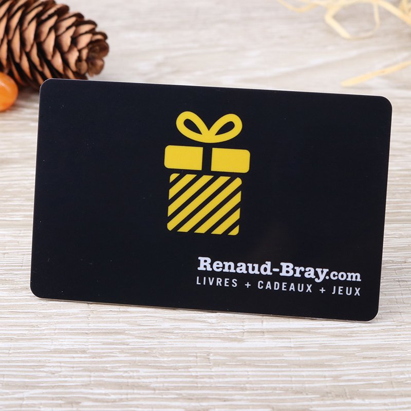 Customized Plastic PVC Gift Vip Loyalty Membership Card With Barcode And Qr Code 13.56Mhz
