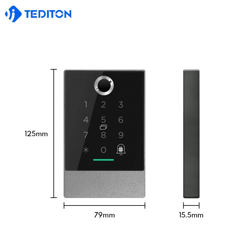 Safety APP Electric Rifd Card Code Combination Biometric Fingerprint access control