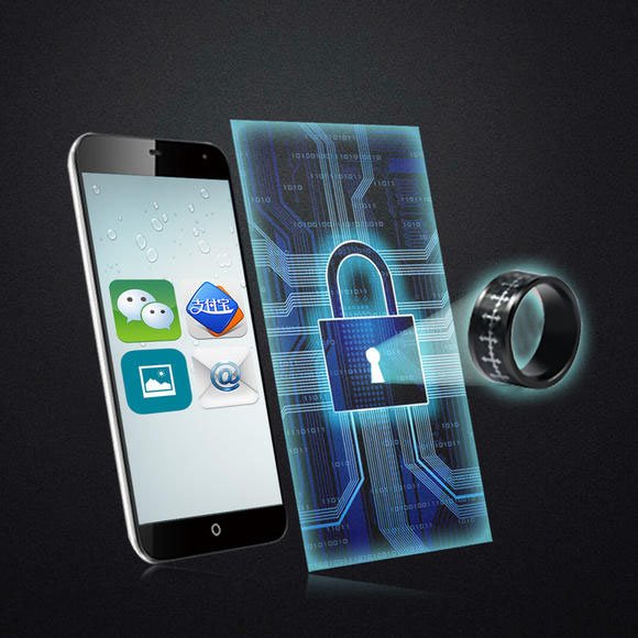 NFC Product Ntag213 NFC Tag Smart Ring Multifunction Programmable RFID Smart Ring Ceramics RFID RING