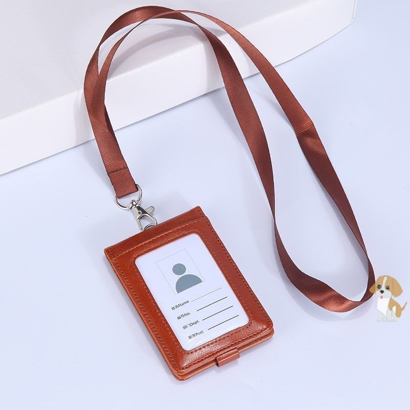 Waterproof Transparent PVC Soft Plastic ID Card Holder Lanyard NFC RFID Communication School Business Access Control 13.56MHz