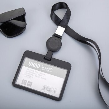 Waterproof Transparent PVC Soft Plastic ID Card Holder Lanyard NFC RFID Communication School Business Access Control 13.56MHz
