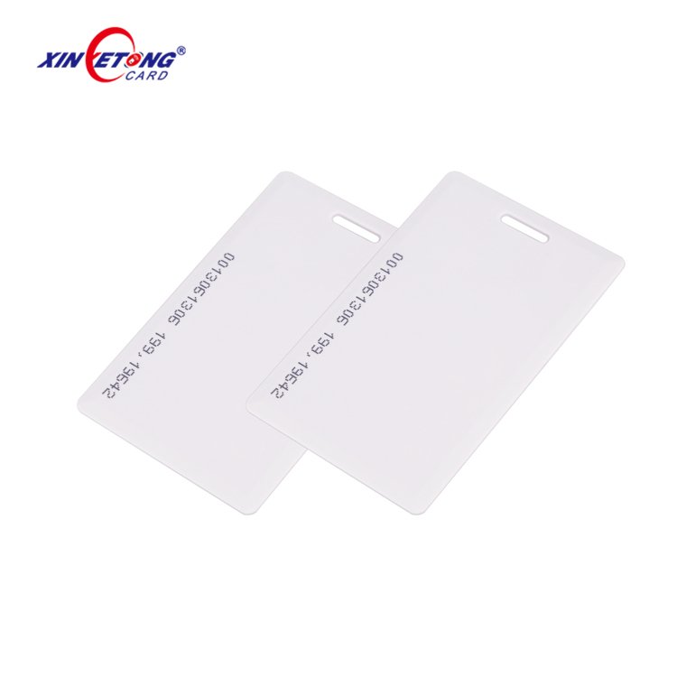 RFID Mango Card Proximity Thickness Clamshell Card 125Khz TK4100 T5577 Access Control Cards