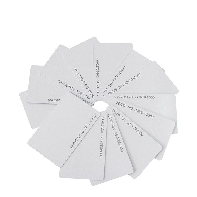 Printable FM1108 4K Memory 13.56MHz Contactless RFID Card for Access Control and Membership Management