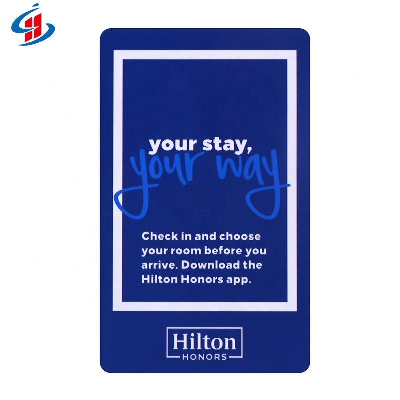 Custom Printed Encryption Access Control Card Tarjeta RFID 13.56mhz Classic 1k F08 Hotel RFID Key Card Smart RFID Card