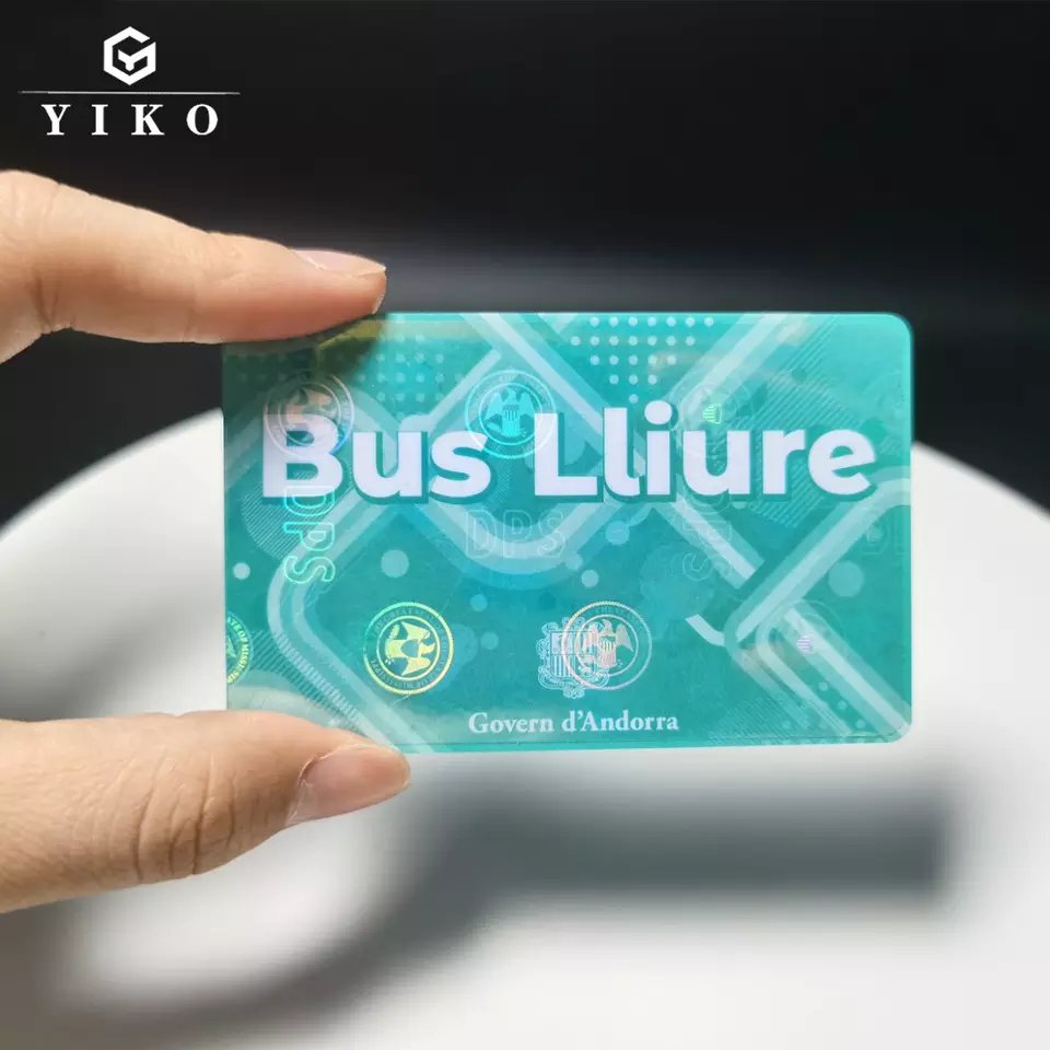 Yiko Cross-border customized PET PVC 4428 chip 125Khz blank access control contact sensing card
