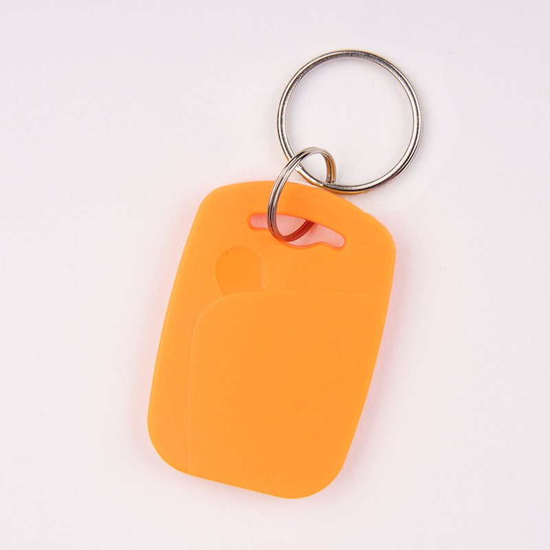Free sample epoxy keychains RFID NFC keyfob epoxy tag for sharing social media and access control card