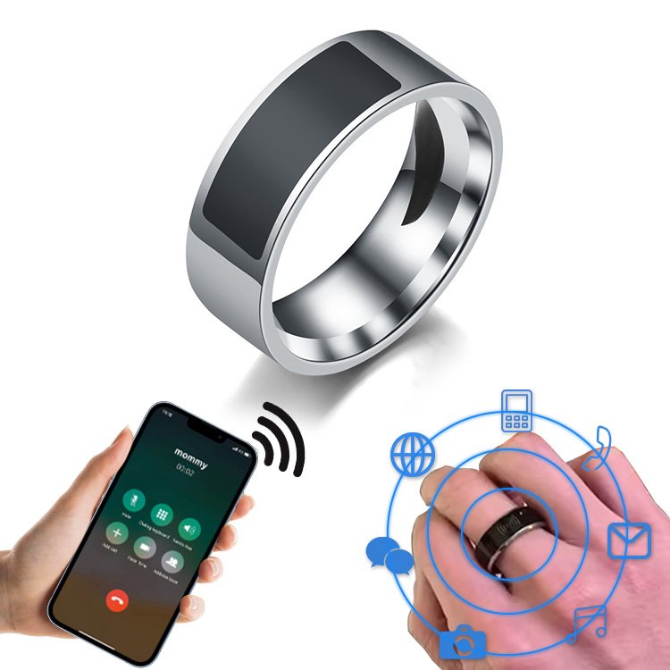 Custom 213 216 Ceramic Ring Rfid Smart Contact Control NFC Ring Contactless Ceramic Stainless Steel Nfc Rings